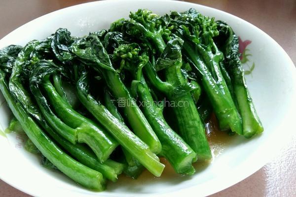素炒芥蓝的做法图解6