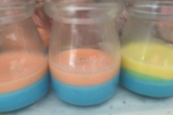 彩虹椰汁膏的做法图解6
