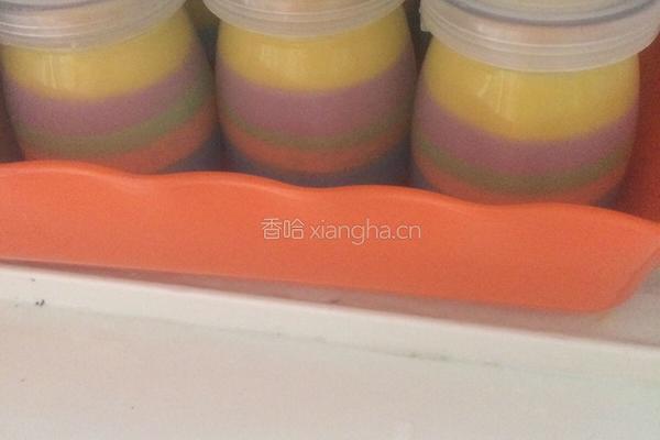 彩虹椰汁膏的做法图解7