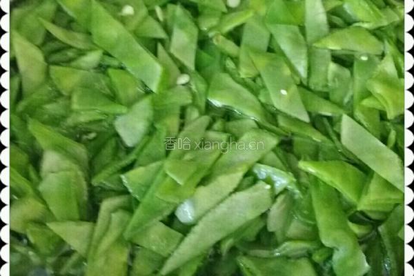 扁豆角炒香菇牛肉的做法图解6
