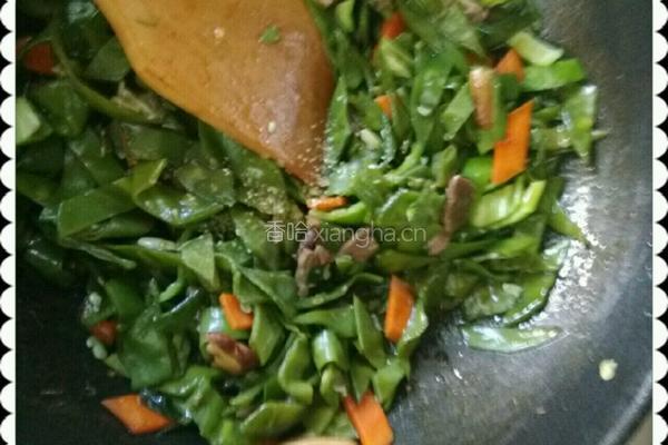 扁豆角炒香菇牛肉的做法图解14