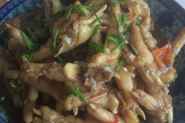 红烧鸡爪的做法图解4