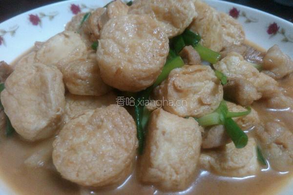 红烧玉子豆腐