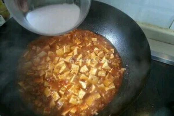 麻婆豆腐的做法图解8