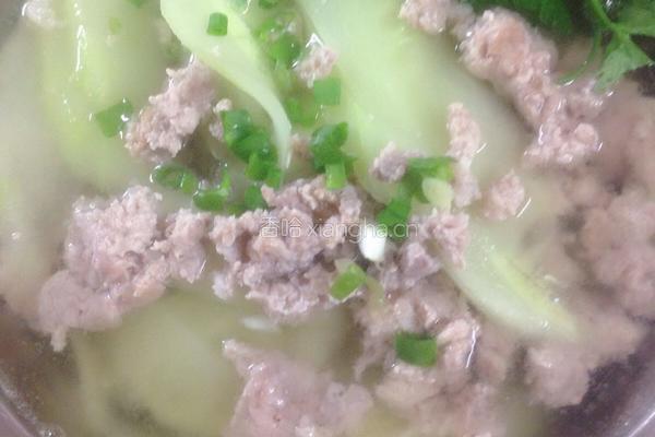 青瓜汤（湖水碧玉）的做法图解3