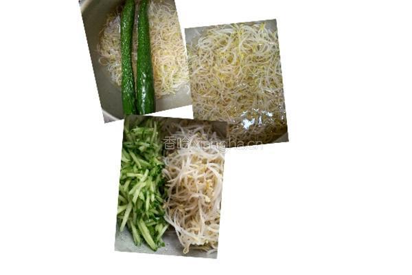 蒜汁儿鸡蛋凉面的做法图解2