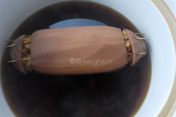 桂花糯米藕的做法图解7