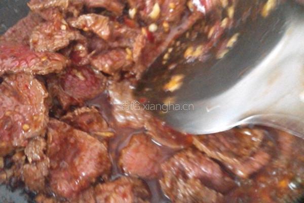 香辣牛肉的做法图解3
