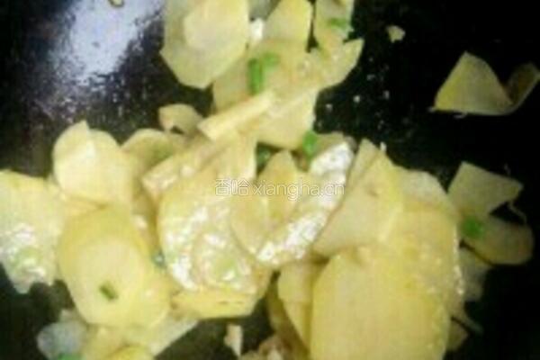 土豆片的做法图解2