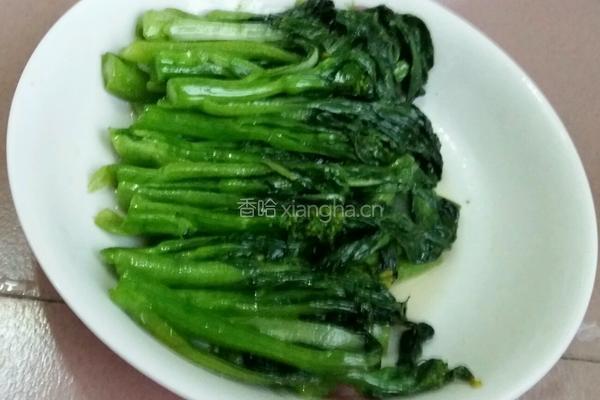 蒜蓉宁夏菜心的做法图解14