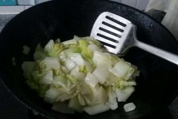 醋溜大白菜的做法图解6