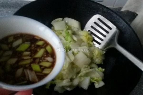 醋溜大白菜的做法图解7