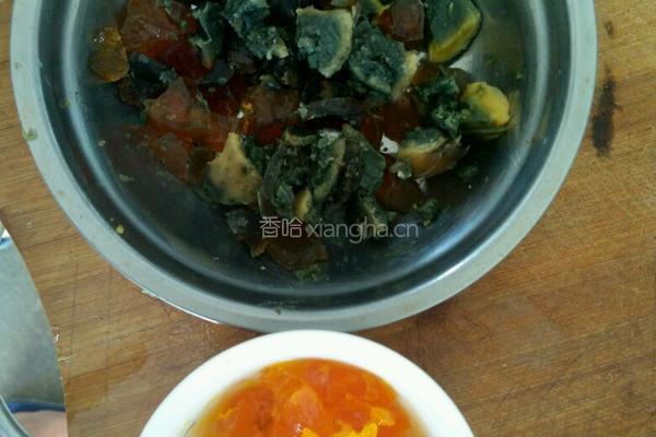 多彩蒸蛋的做法图解4