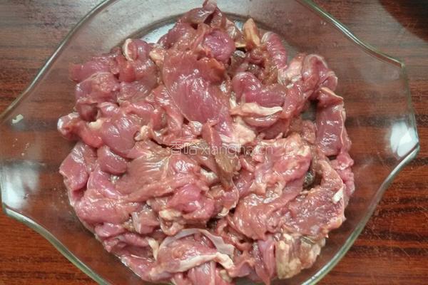 大葱爆羊肉的做法图解6