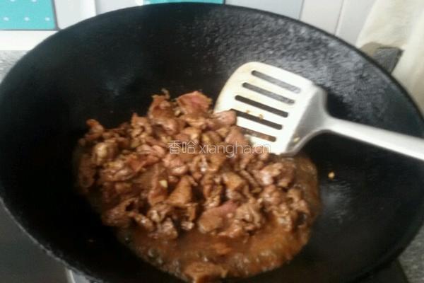 大葱爆羊肉的做法图解9