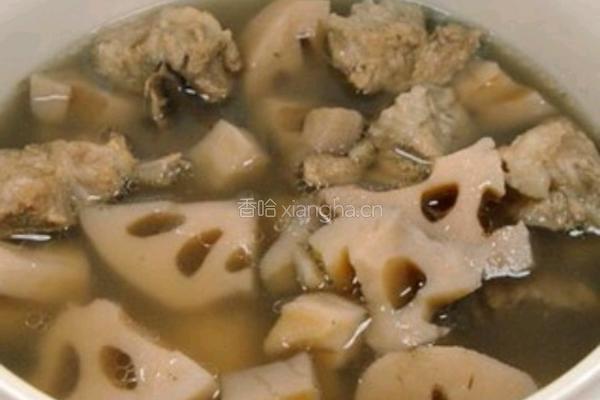 莲藕炖排骨的做法图解7
