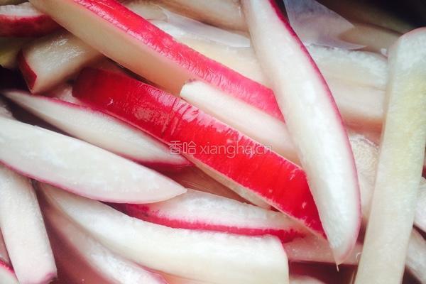 腌萝卜干的做法图解4