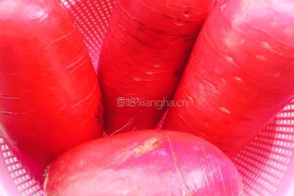 腌萝卜干的做法图解1