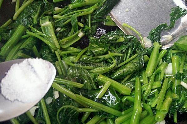 蒜蓉空心菜的做法图解8