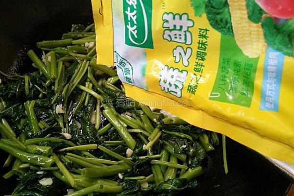 蒜蓉空心菜的做法图解10