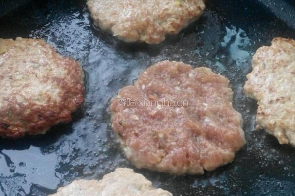 全麦黑胡椒猪肉堡的做法图解5