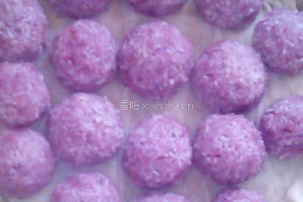 红枣紫薯球的做法图解10