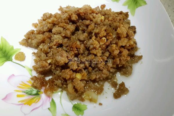 包菜肉沫饭的做法图解4