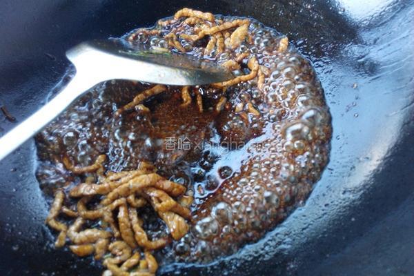 肉丝拌豇豆的做法图解11