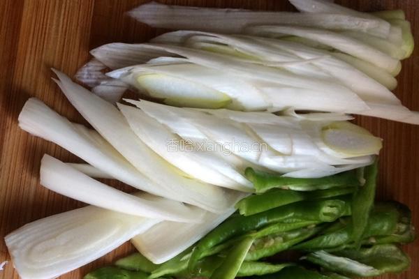 肉扁四季豆的做法图解2