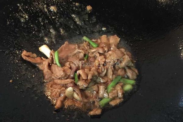 蚝油香菇肉片的做法图解6