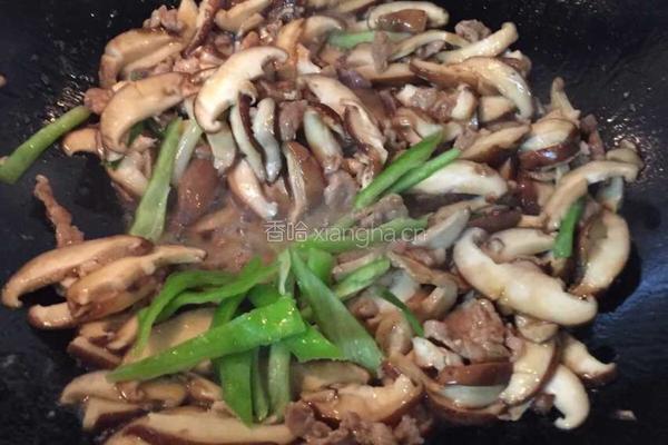蚝油香菇肉片的做法图解9