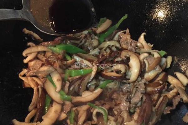 蚝油香菇肉片的做法图解10