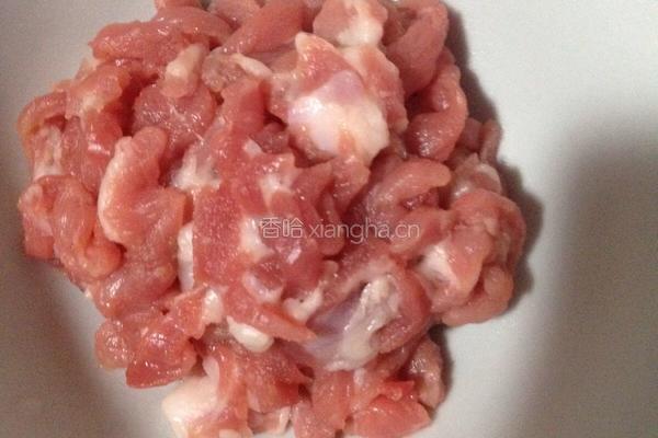 高笋肉丝的做法图解1