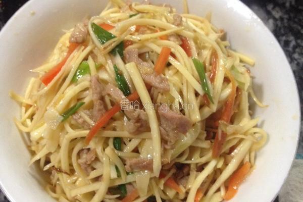 高笋肉丝的做法图解9