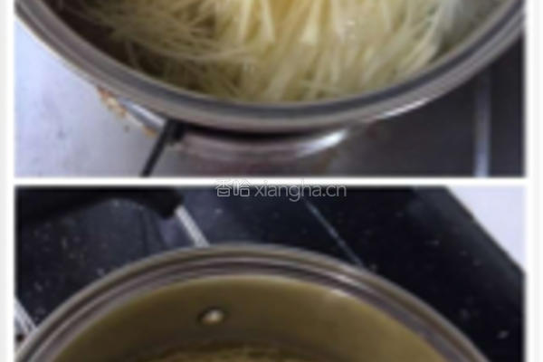 凉拌香辣土豆丝的做法图解5