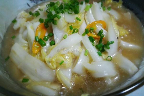 醋溜娃娃菜的做法图解7