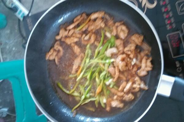 丝瓜炒肉的做法图解5