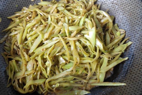 清炒扁豆角的做法图解7