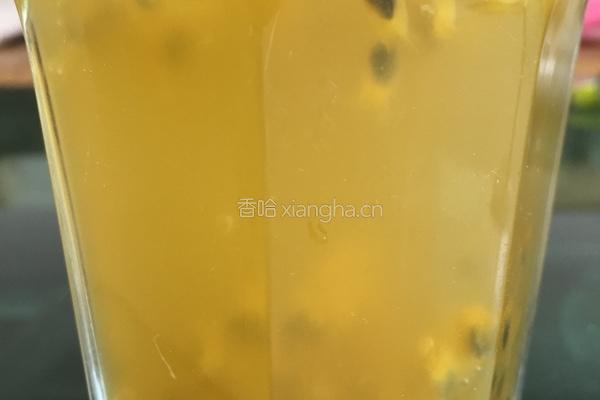 百香果蜂蜜冷饮的做法图解5