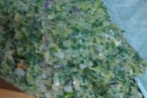 青菜水饺的做法图解3
