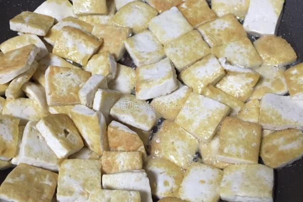 红烧豆腐的做法图解3