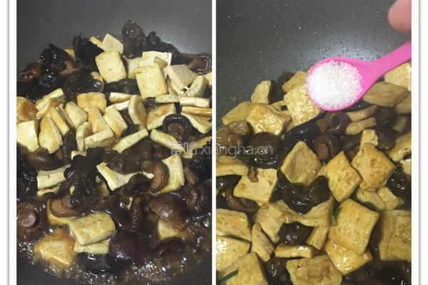 红烧豆腐的做法图解5