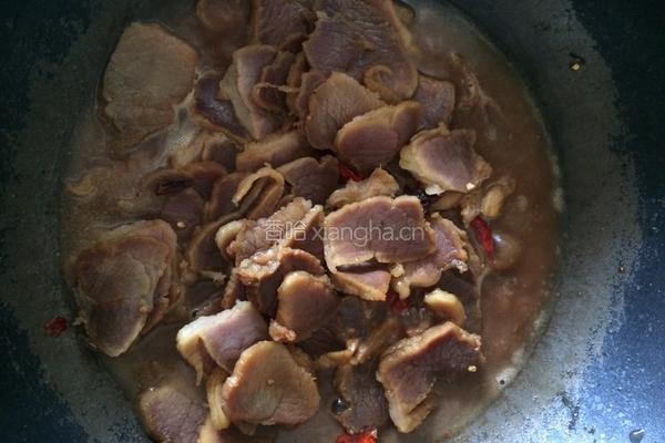 干萝卜炒腊肉的做法图解1