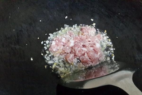 肉沫豆腐的做法图解4