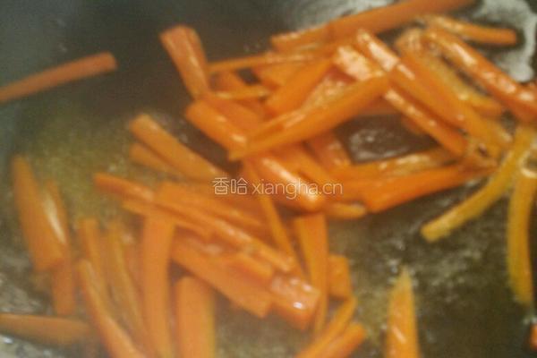 青椒炒肉丝的做法图解3