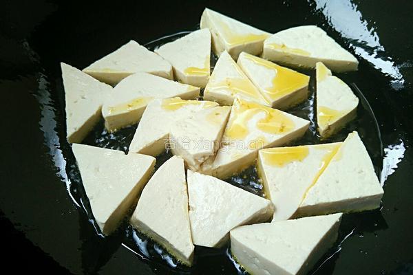 豆腐小油菜的做法图解4