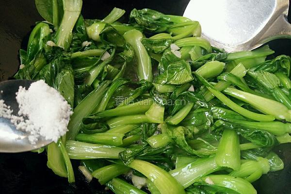豆腐小油菜的做法图解9