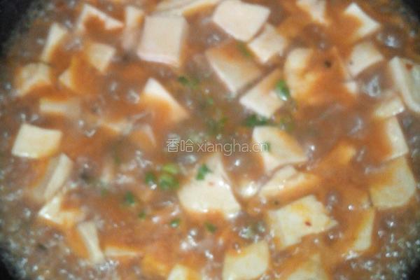 红烧豆腐的做法图解6