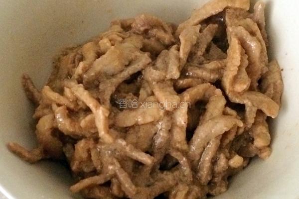 香辣肉丝的做法图解6