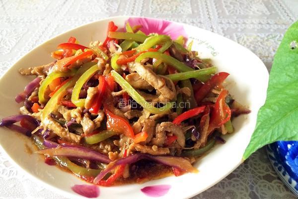 香辣肉丝的做法图解11